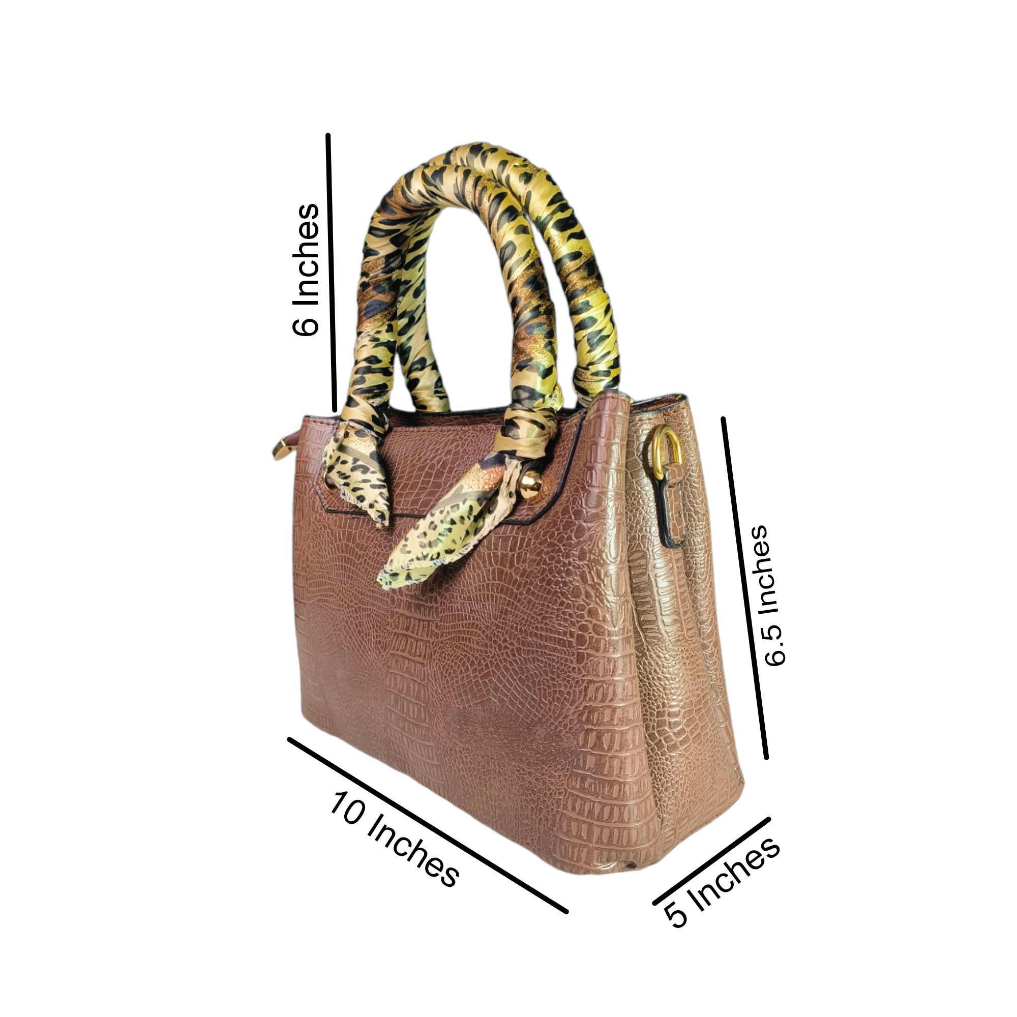 Elevate Your Style with Richborn's Triple Chamber Faux Leather Ladies Purse