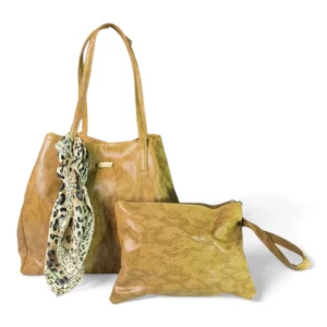 Shireen Snake Patternt Tote Bag For women