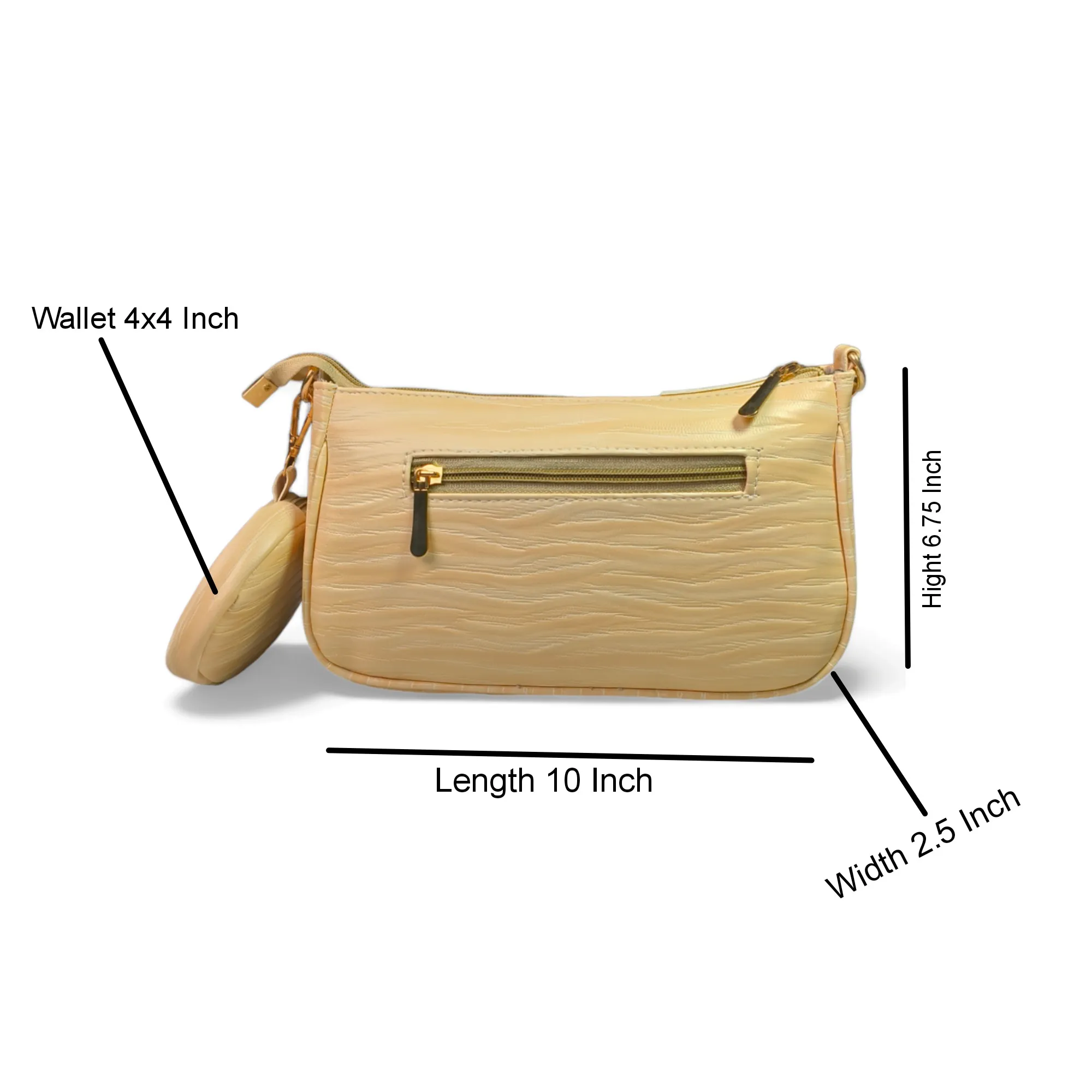 Buy LaFille Beige Handbag For Women & Girls | Set of 3 Combo | Ladies Purse  & Handbags for Office & College | DGN213 Online at Best Prices in India -  JioMart.