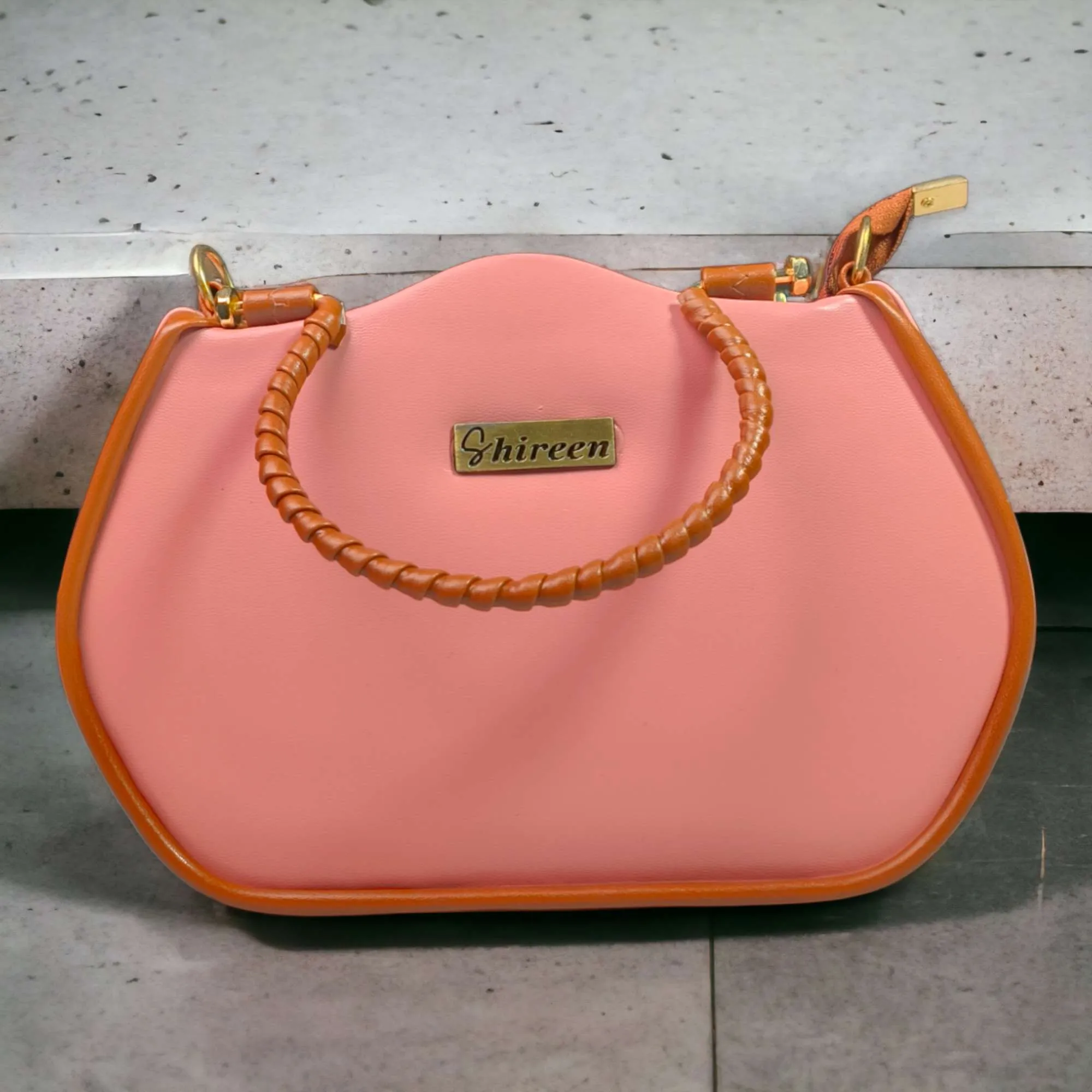 Buy Ladies Designer Crossbody Purses with Wide Shoulder Strap Trendy  D-shape Printing Saddle Bags for Cool Girls Online at desertcartINDIA