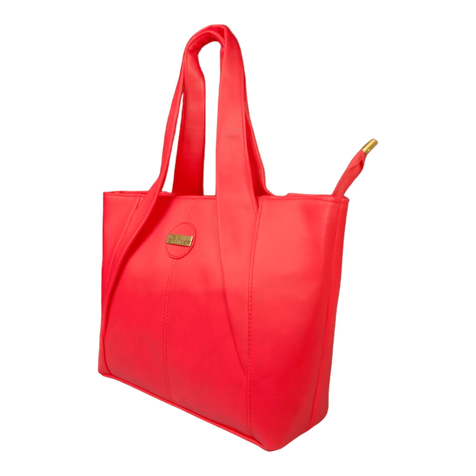 Large Capacity Nylon Tote Bag Solid Color Simple Shoulder - Temu