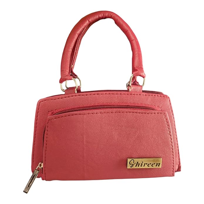 maroon handbag for women