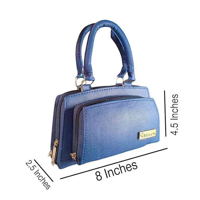 Buy SAKRIT COLLECTIONS Handbag For Women And Girls,Ladies Purse Travel Purse  Hobo Bag,4 Pockets Shoulder Bab, Girls fashion-Blue Online at Best Prices  in India - JioMart.