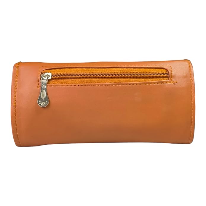 Humble Chic Nude Clutch Purse - Tan Vegan Leather Crossbody Wristlets for  Women - Walmart.com