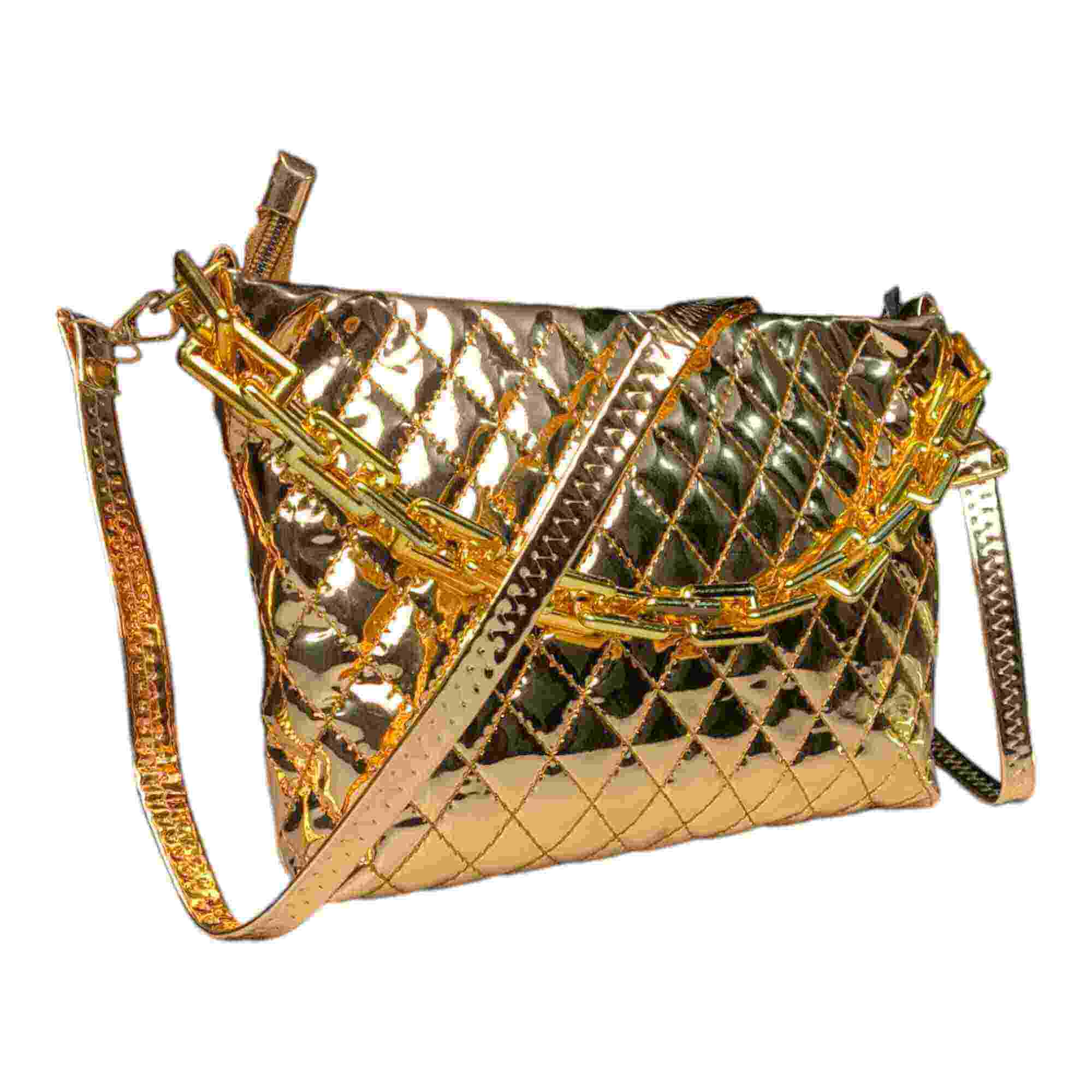 Beaded handbag - Golden Radiance | NOVICA