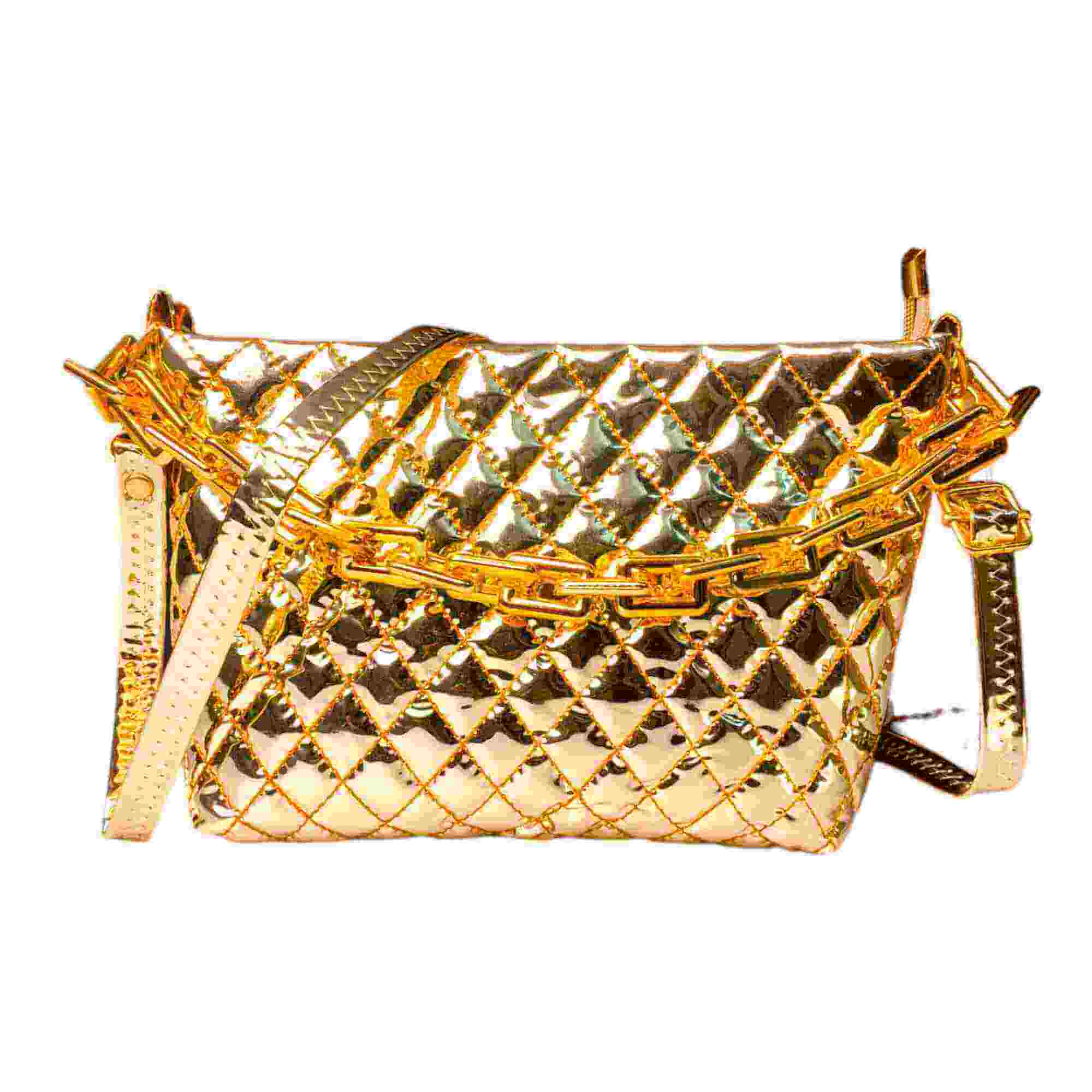 Shireen Golden Chain Sling Bag Fancy Purse for daily use